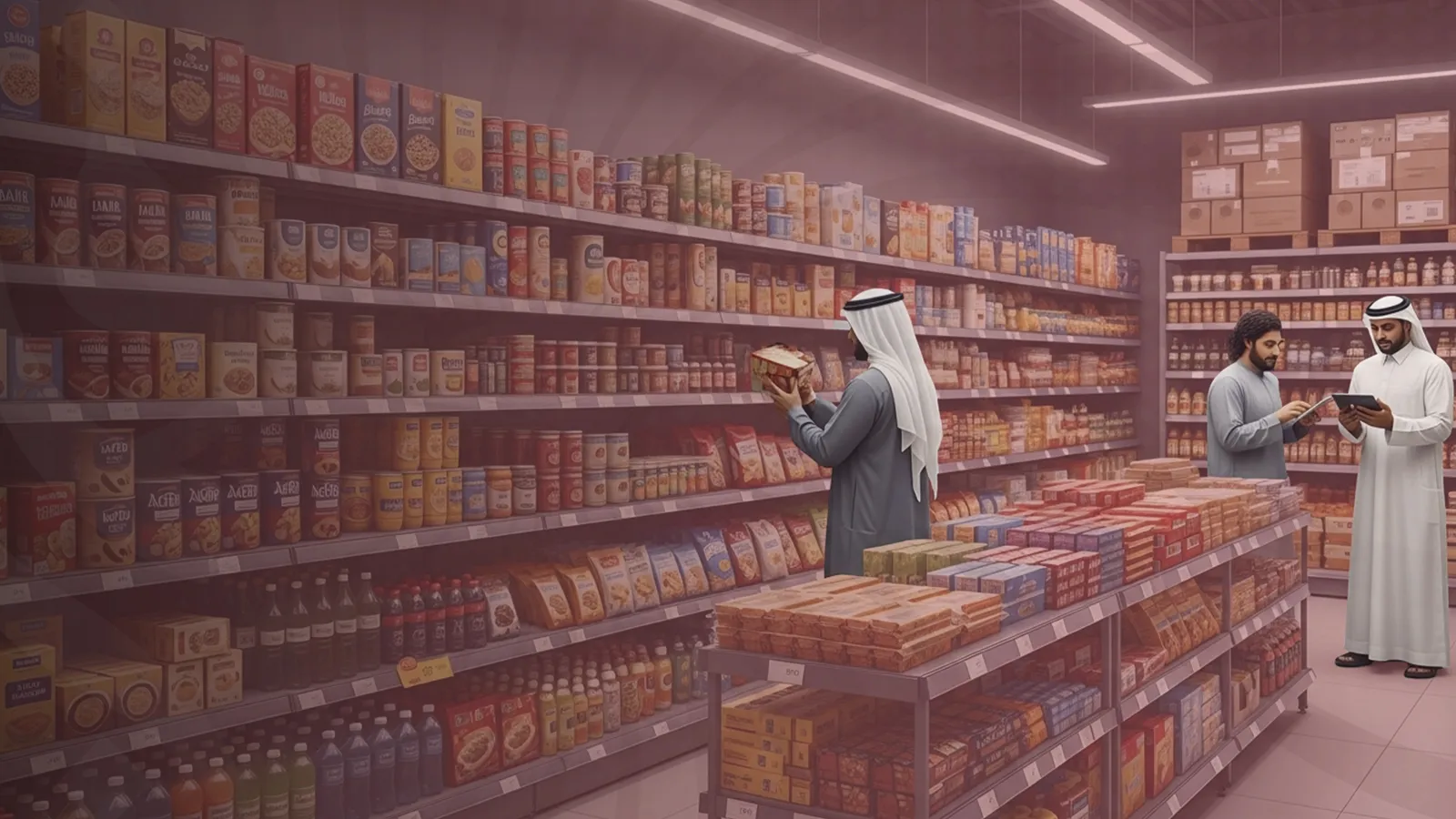 محلات المواد الغذائية
